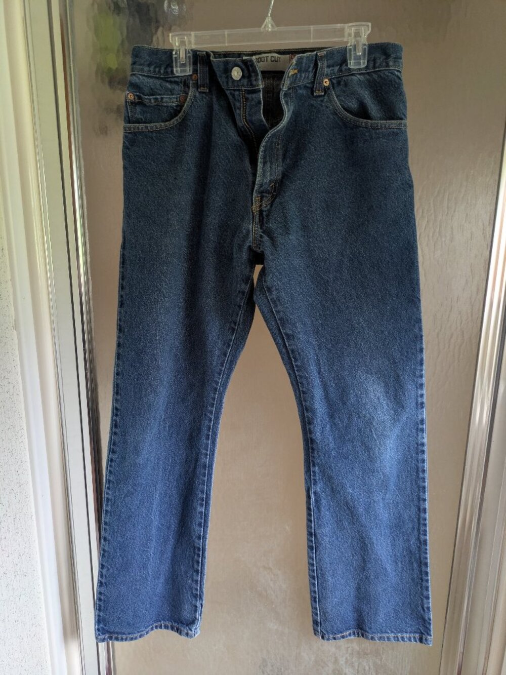 Levi's men's boot cut jeans